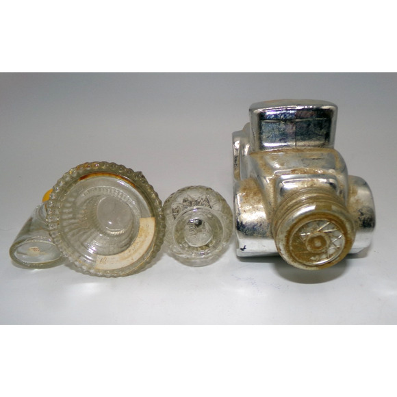 Vintage Mixed Lot AVON Men's Cologne Car Bell small bottle empty perfume bottle - Picture 10 of 12